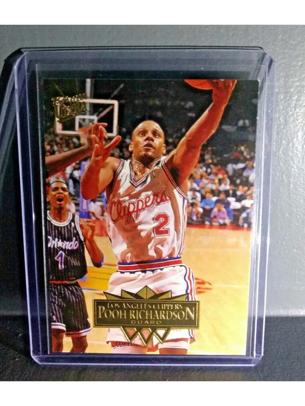 1995-96 Pooh Richardson Fleer Ultra #81 Basketball Card
